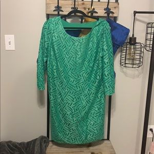 Green Lilly Pulitzer cocktail dress